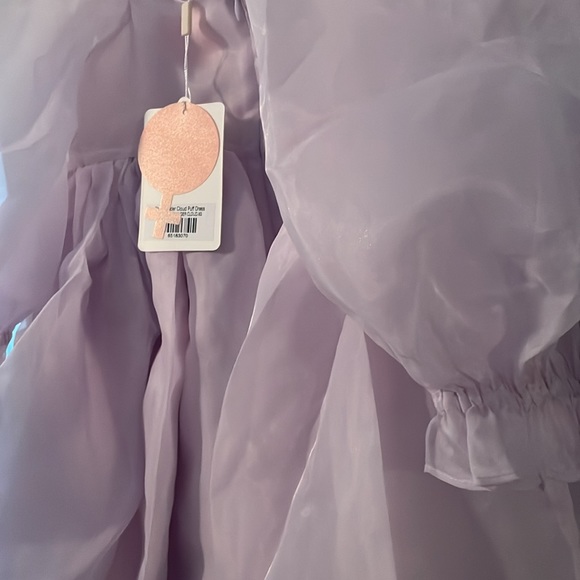 Selkie Thunder Cloud Puff Mini Dress - Picture 7 of 9